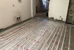 【大連老戰友實業】萬科城市花園23-4-2-1地暖系統施工巡查