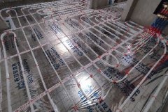 【大連老戰友實業】龍湖滟瀾山54-3地暖系統施工巡查