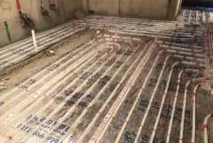 【大連老戰友實業】普蘭店博韻美容養生會館地暖系統施工巡查